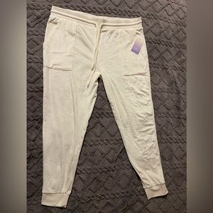 NEW Stars Above brand velvety joggers size XL